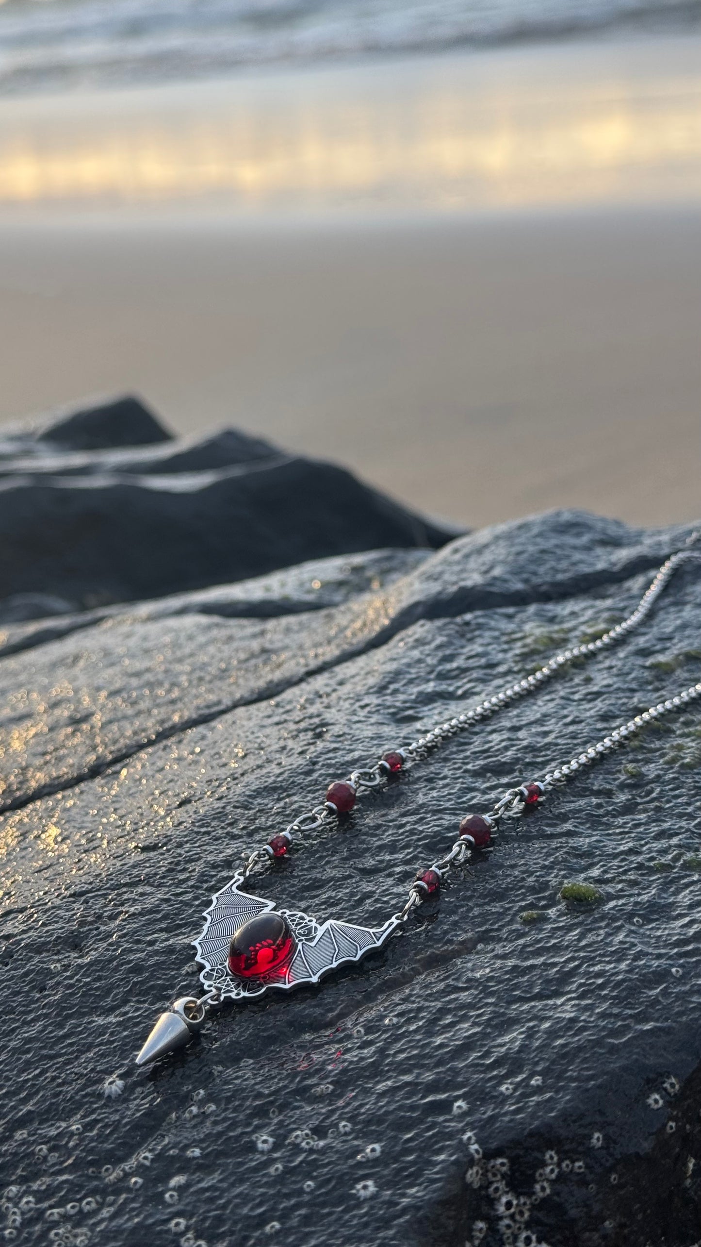 Crimson Beauty Necklace