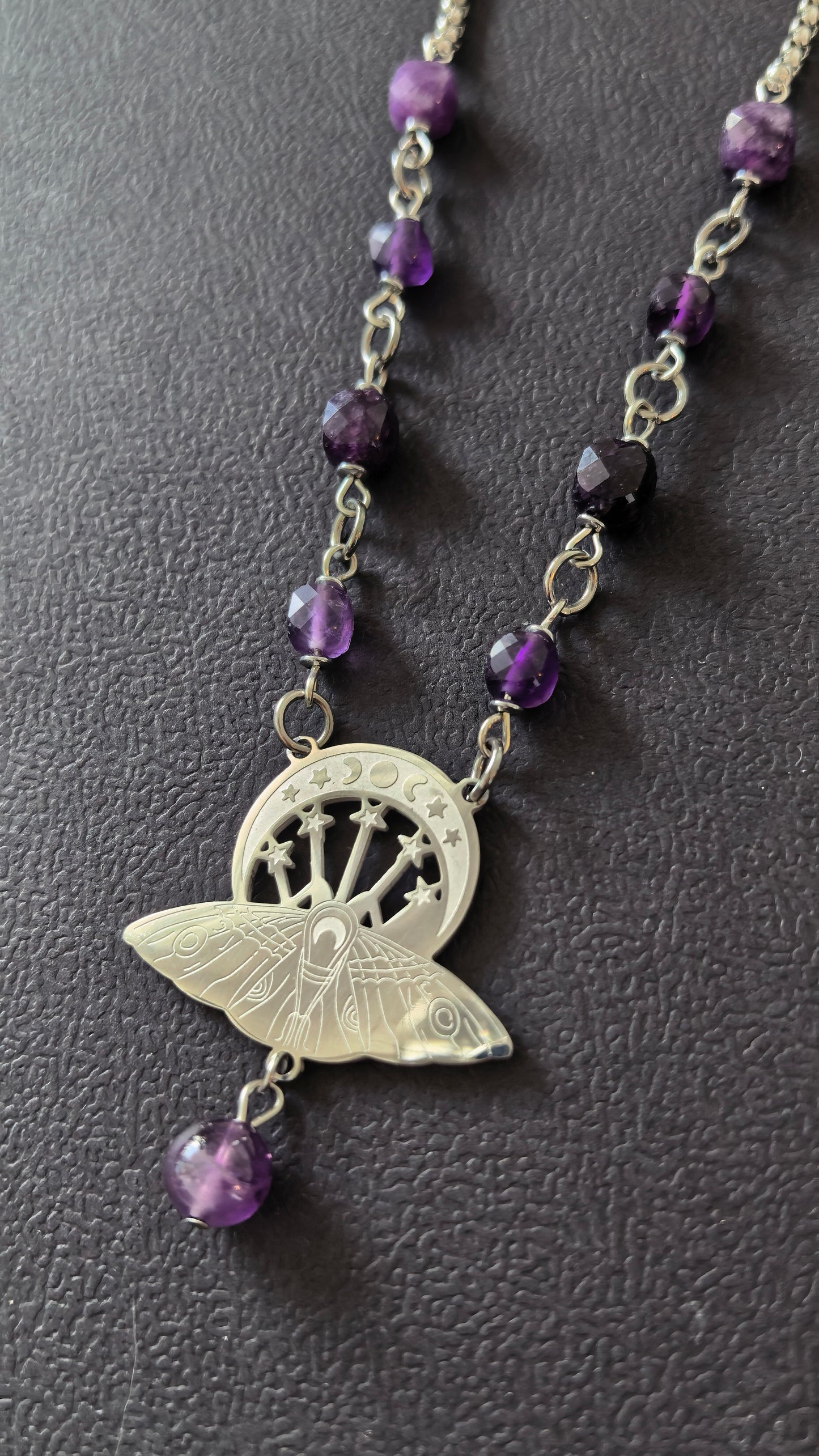 Lunar Moth Necklace