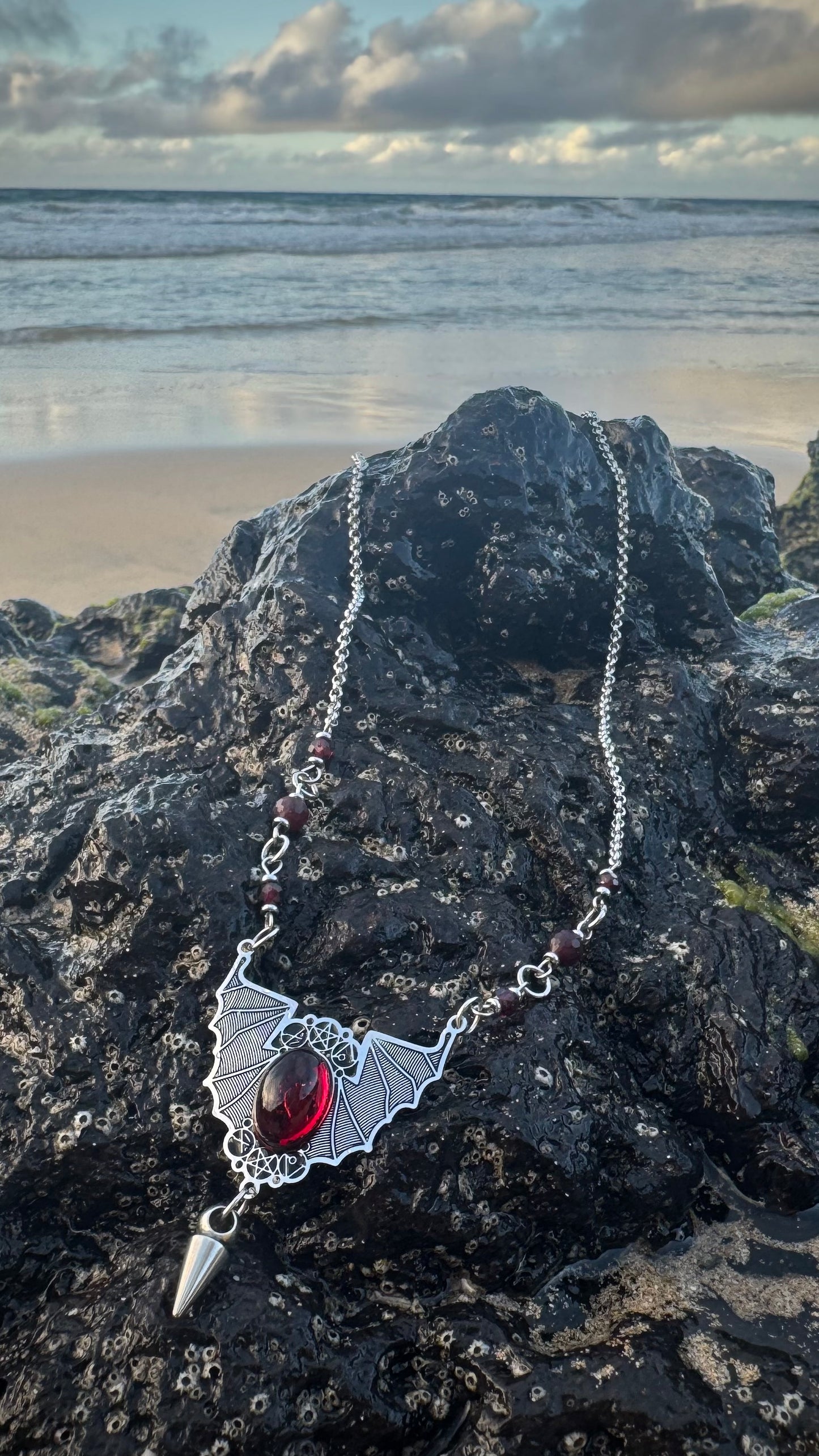 Crimson Beauty Necklace