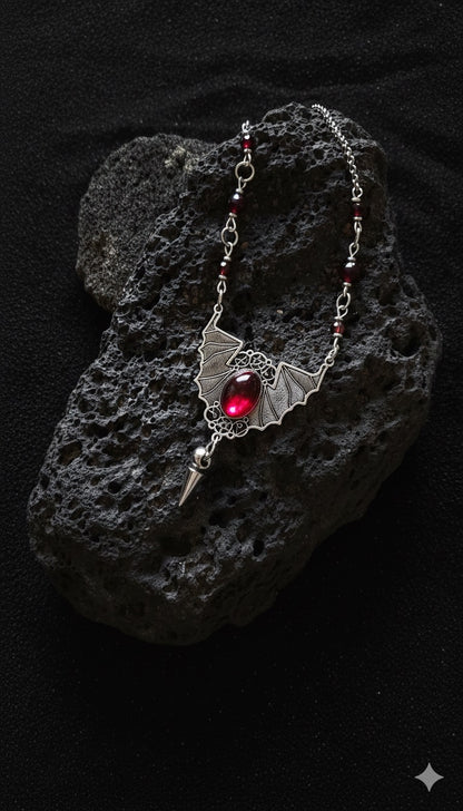 Crimson Beauty Necklace
