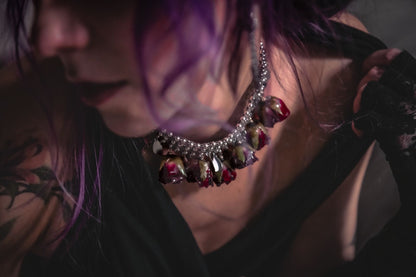 Natural Roses neckace
