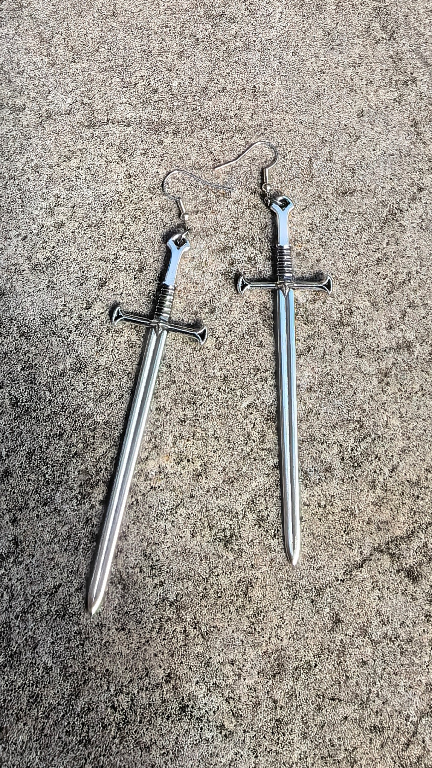 Sword Earrings