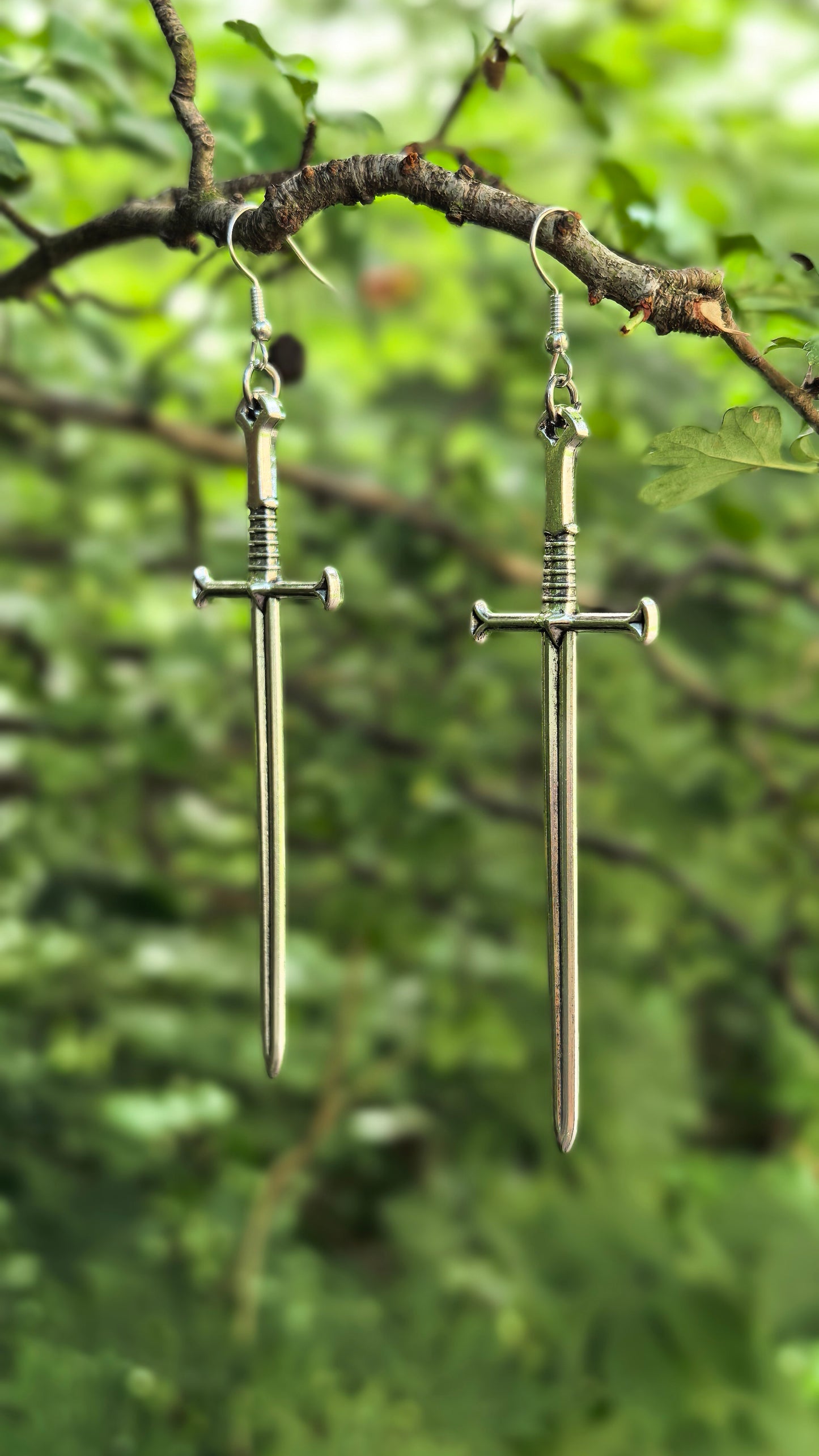 Sword Earrings