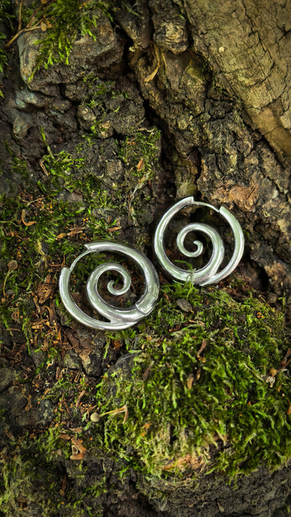 Ancient Spiral Earrings