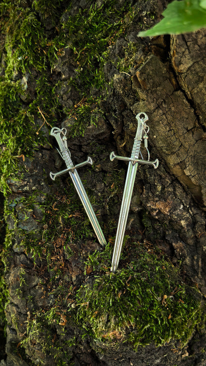 Sword Earrings