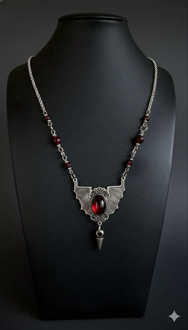 Crimson Beauty Necklace