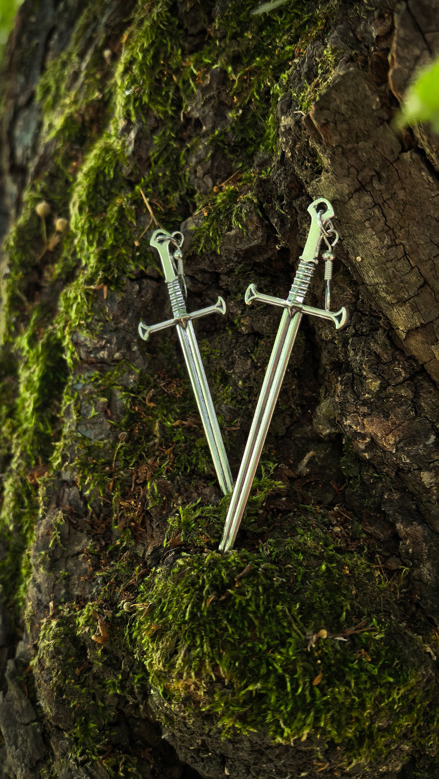 Sword Earrings