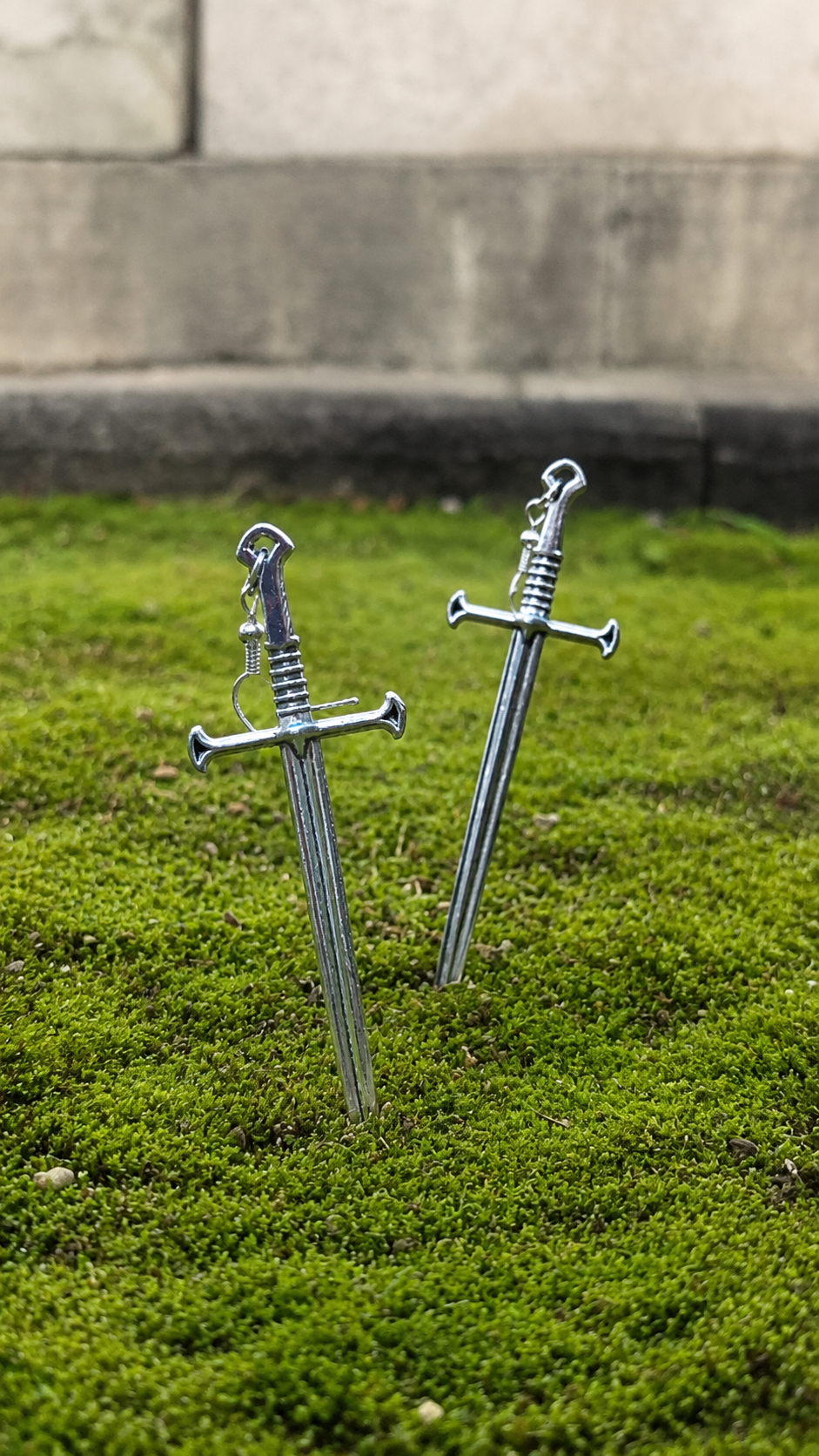 Sword Earrings