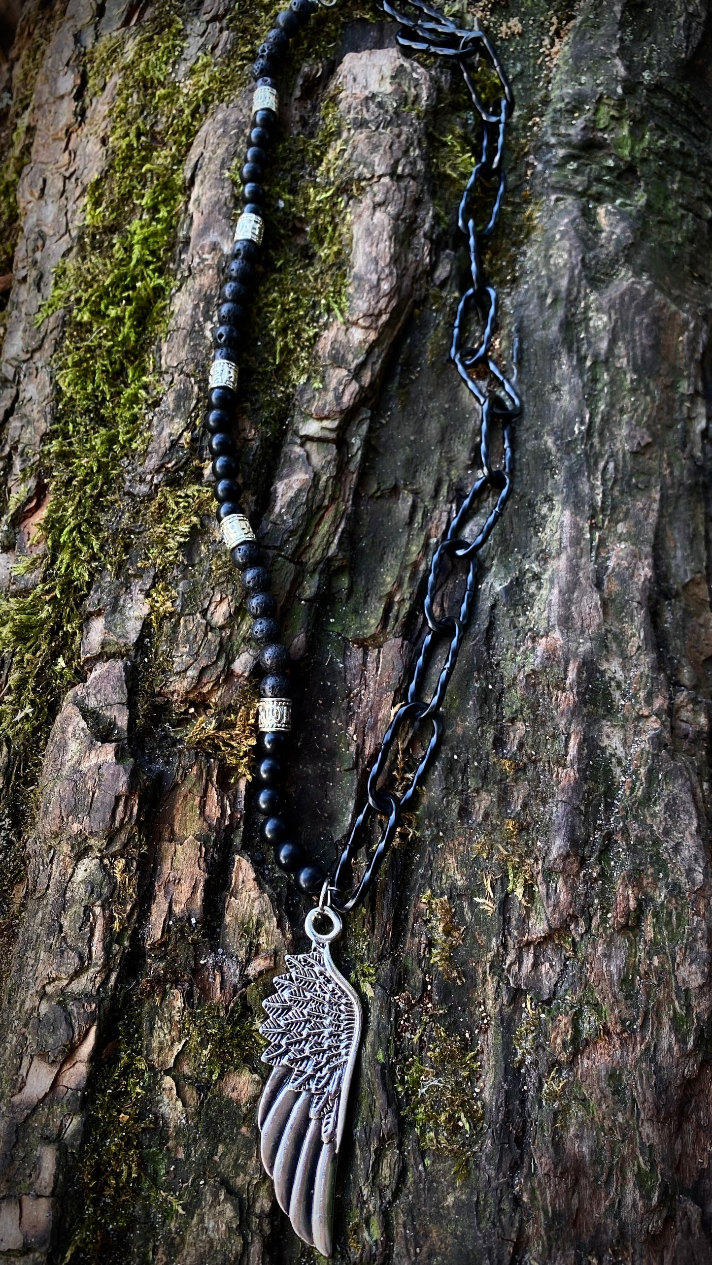 Wing of the Fallen Necklace