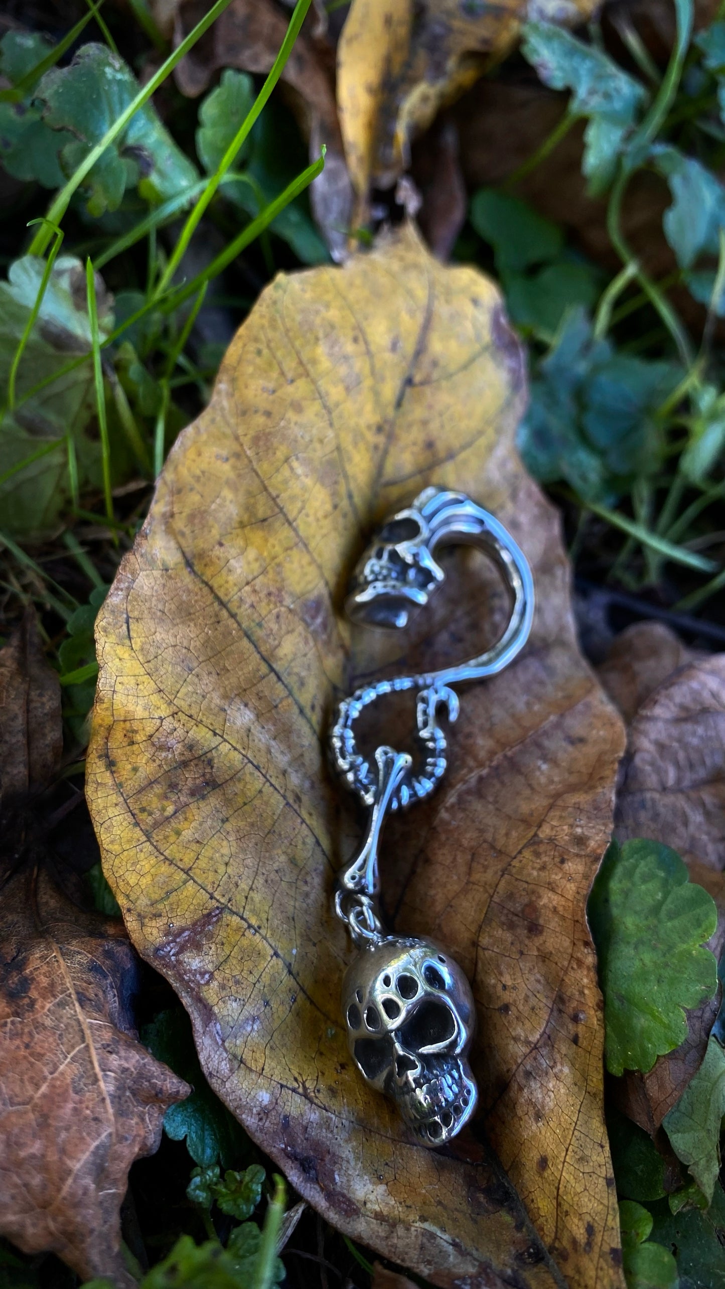 Alien Xenomorph Ear Weight | Stainless Steel, One piece