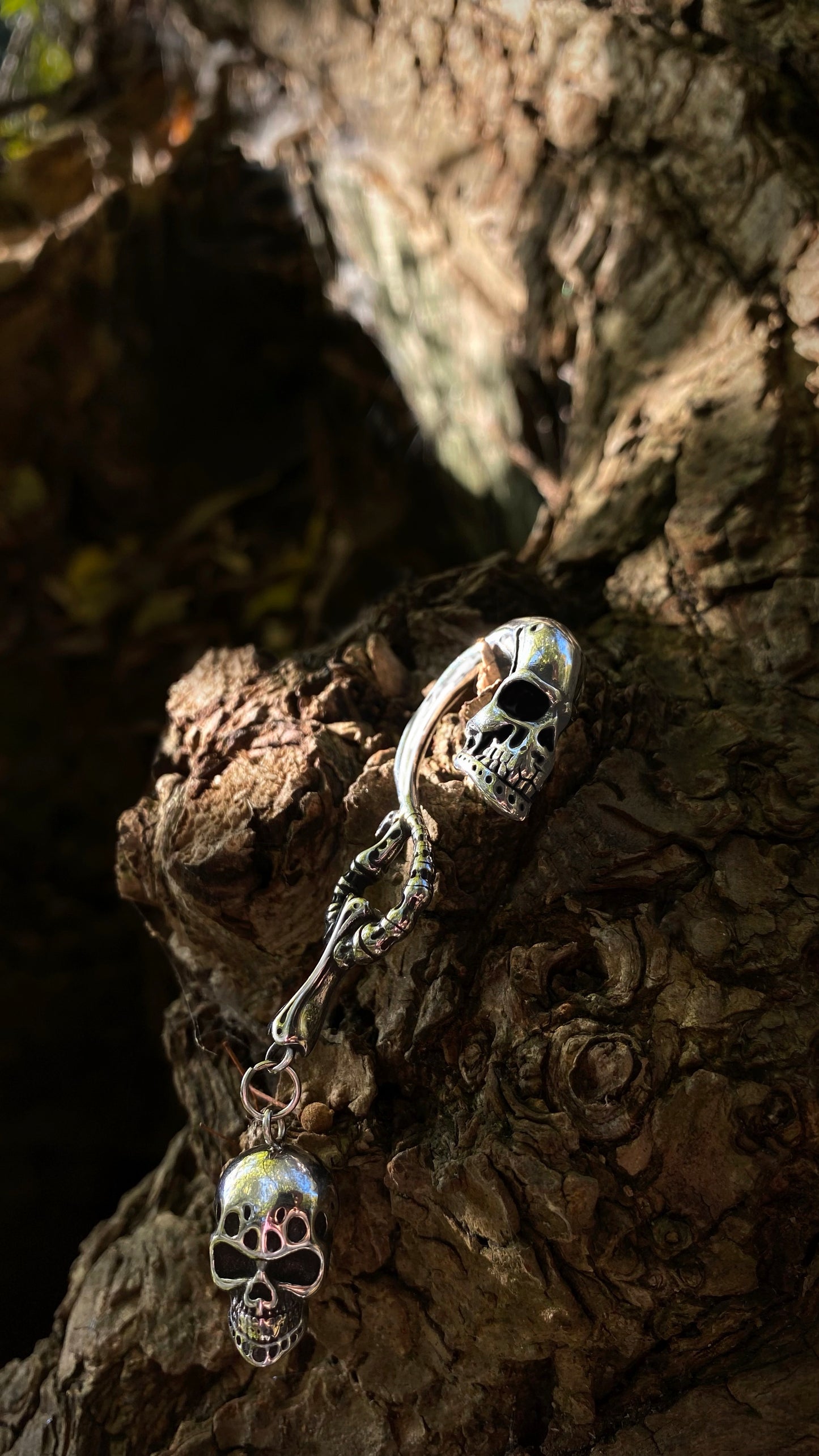 Alien Xenomorph Ear Weight | Stainless Steel, One piece