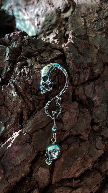 Alien Xenomorph Ear Weight | Stainless Steel, One piece