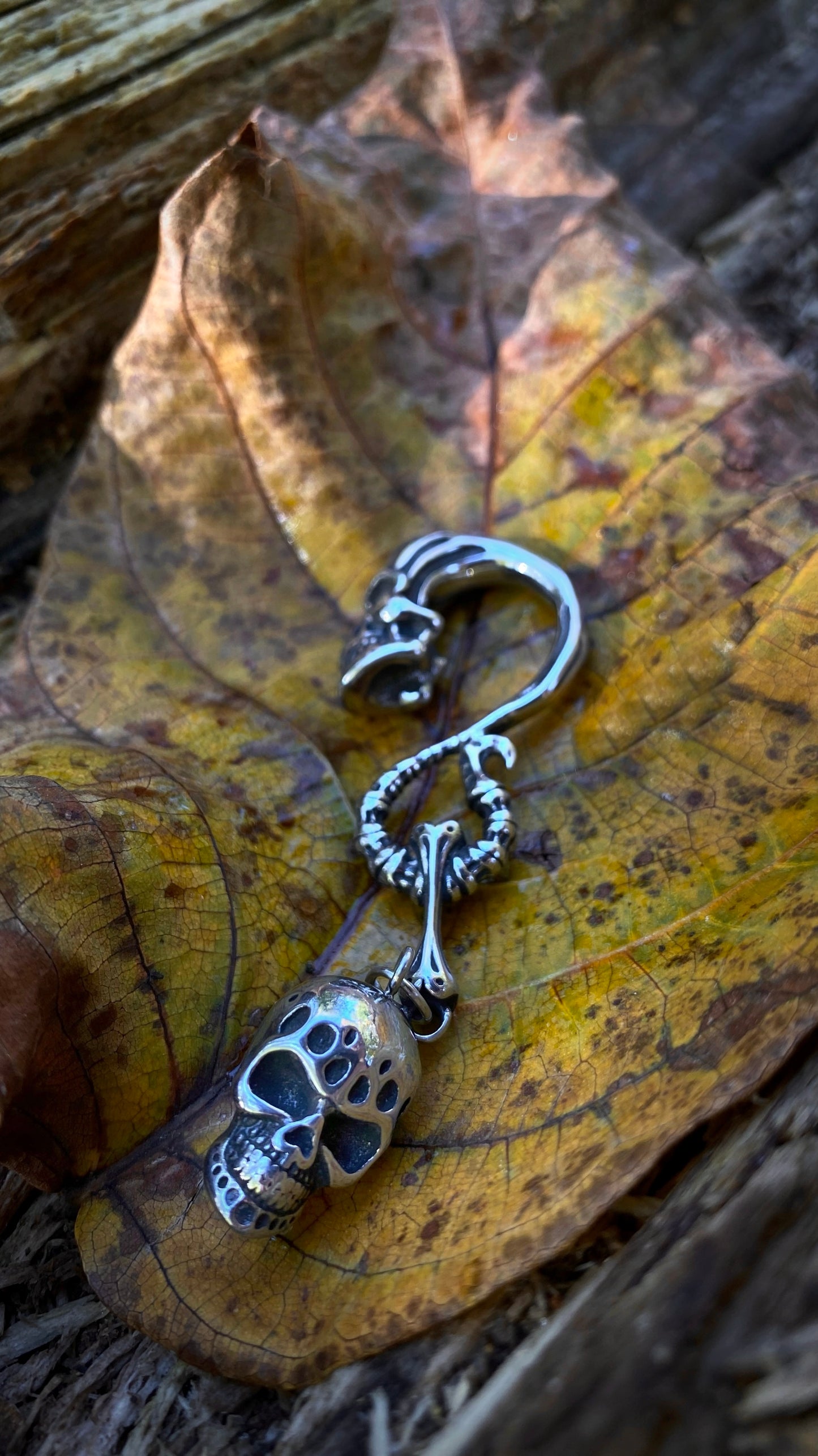 Alien Xenomorph Ear Weight | Stainless Steel, One piece