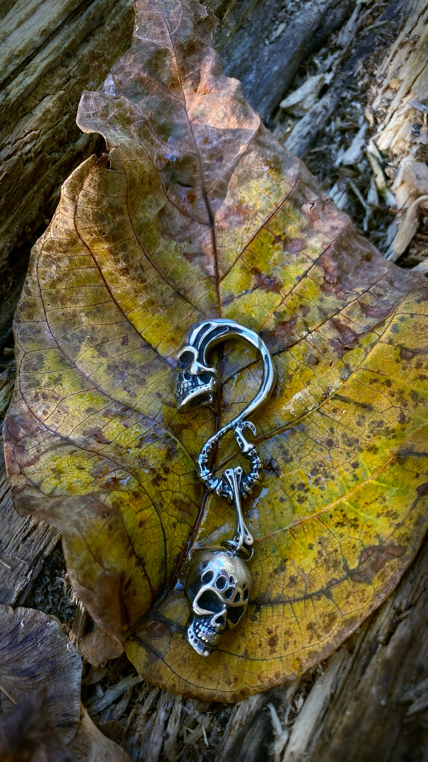 Alien Xenomorph Ear Weight | Stainless Steel, One piece