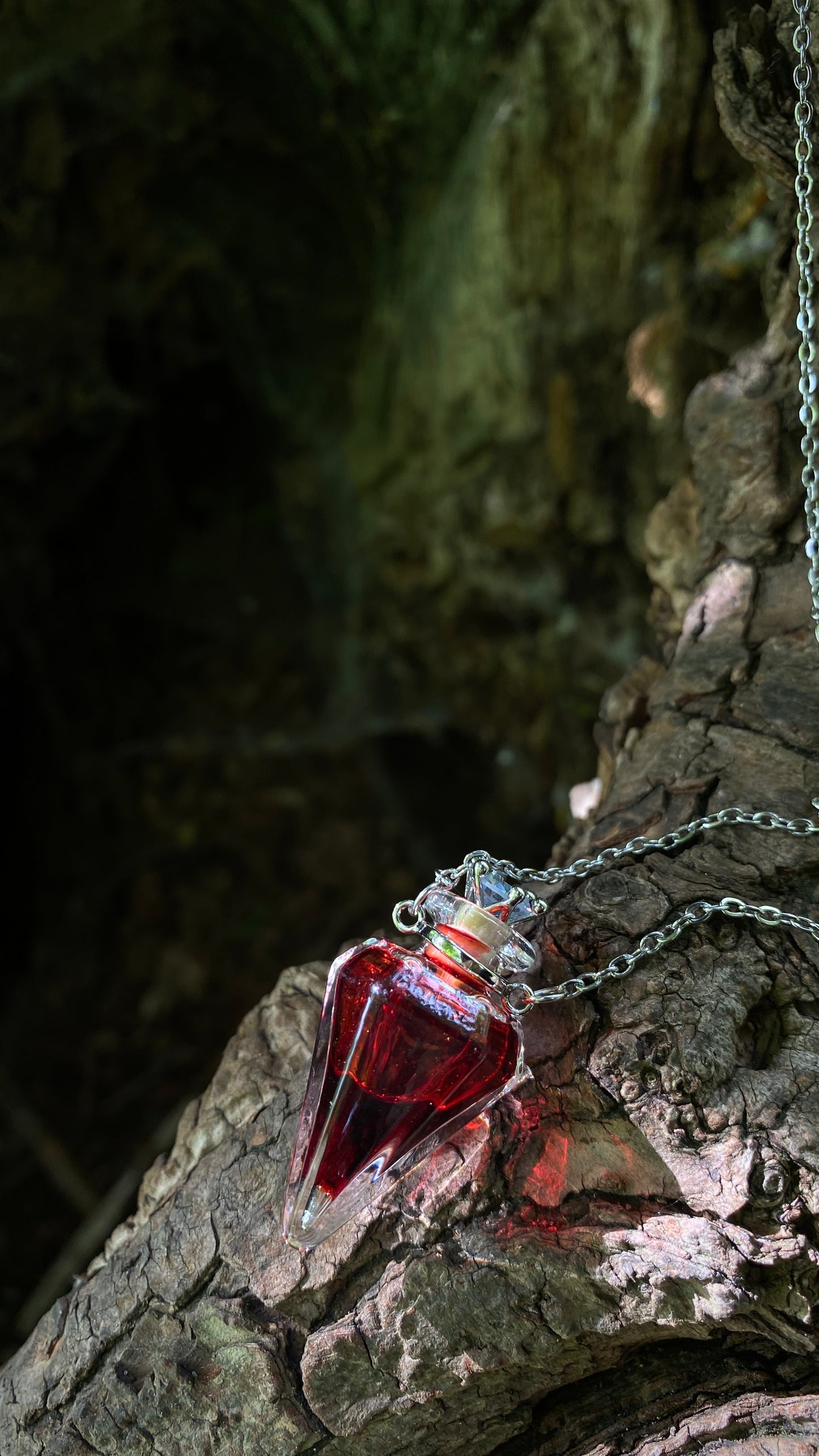 Vampire Blood Pendant | Gothic Necklace