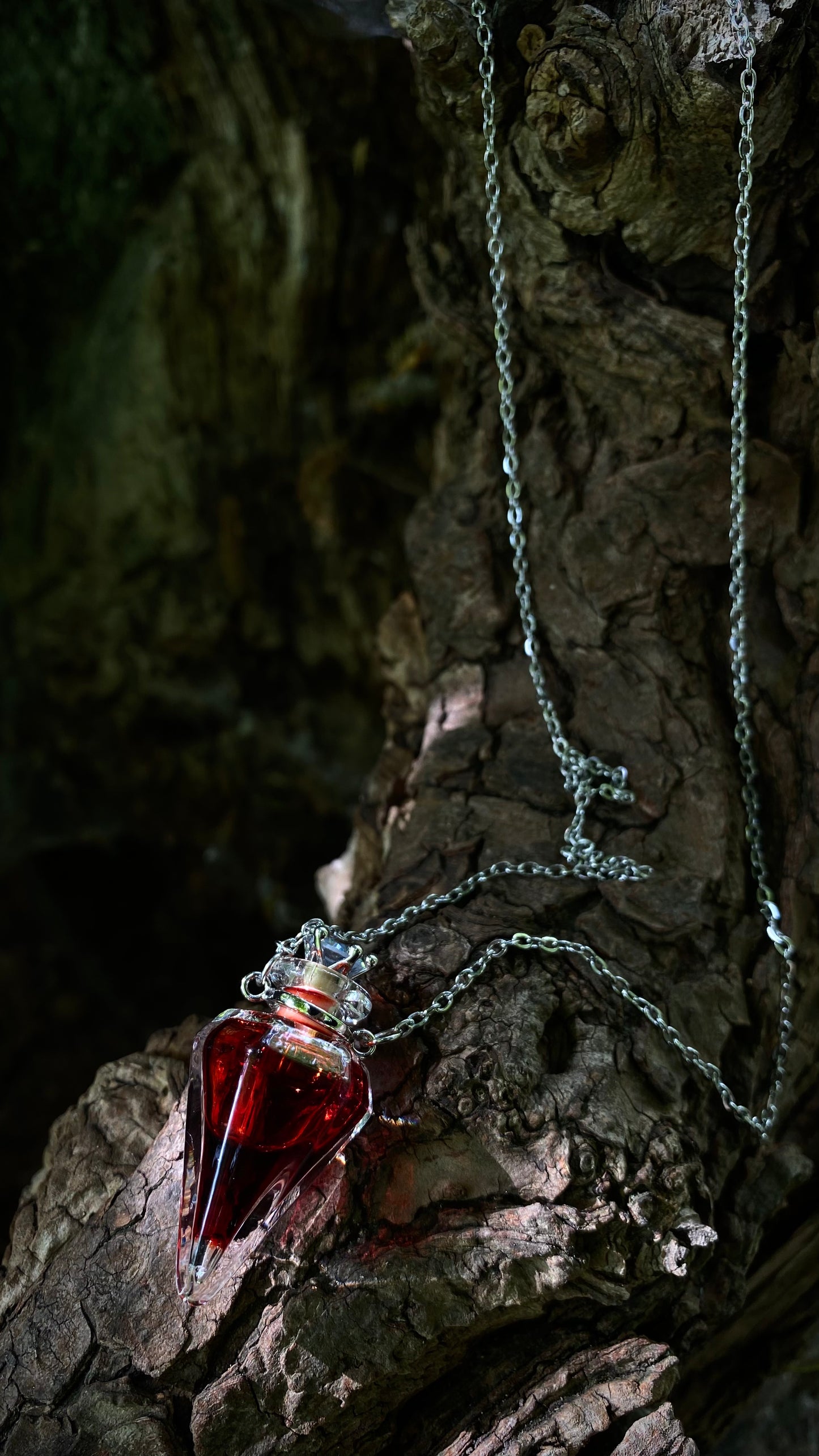 Vampire Blood Pendant | Gothic Necklace
