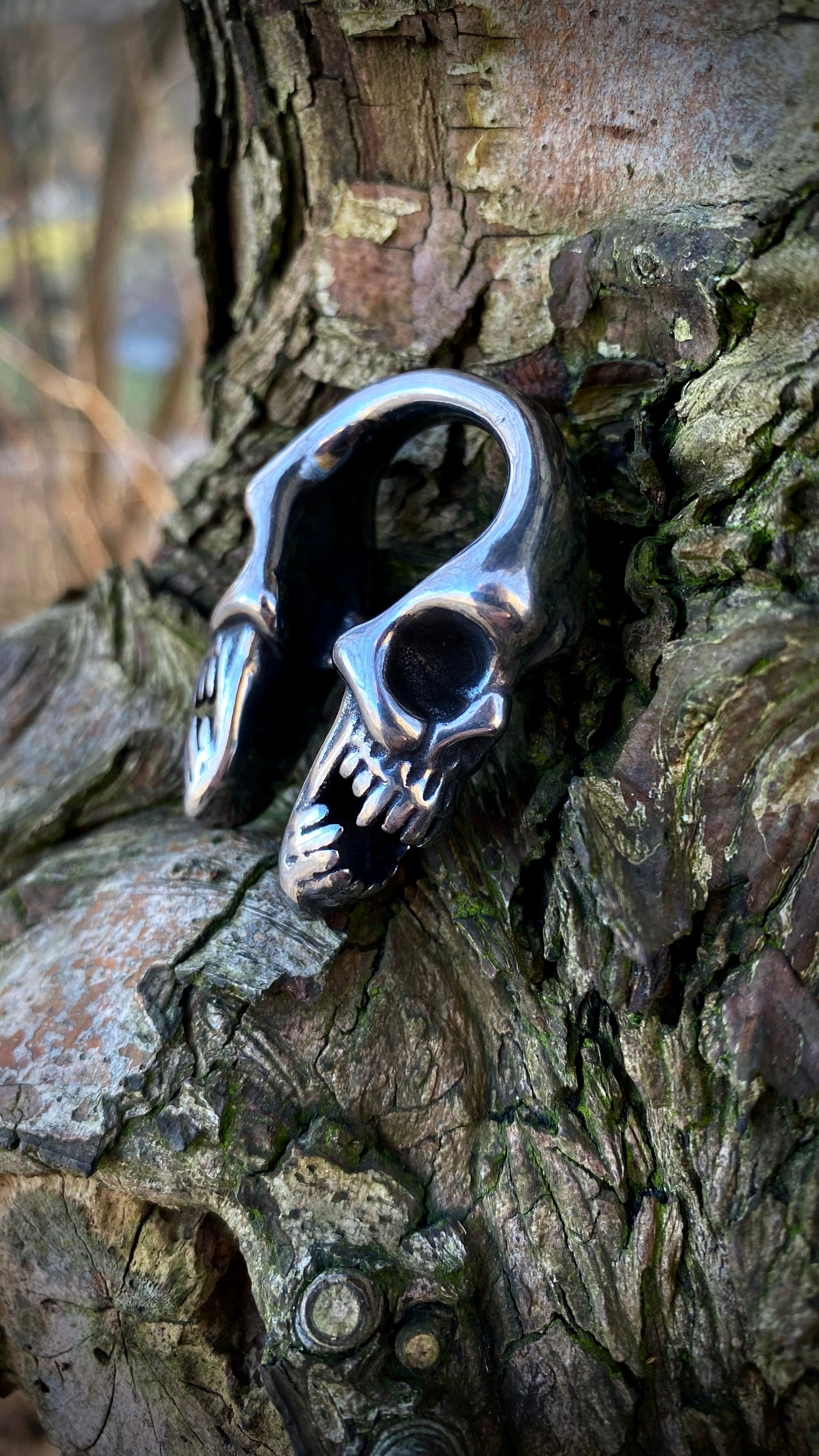 Deadweight Skull Ear Weight | Stainless Steel, one piece