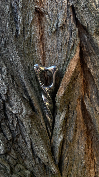 Icicle Ear Weights | Stainless Steel, A Pair