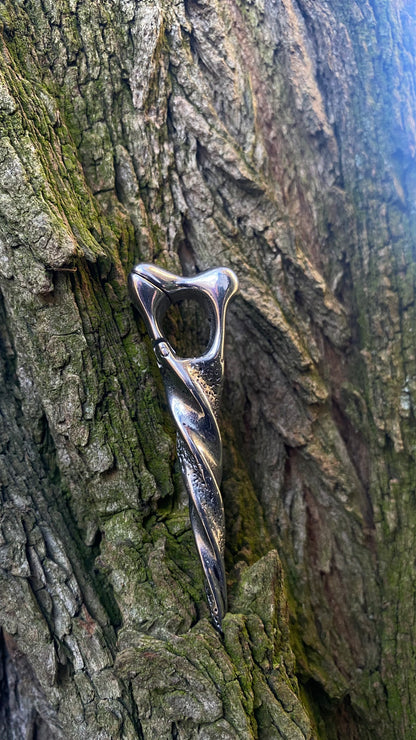 Icicle Ear Weights | Stainless Steel, A Pair