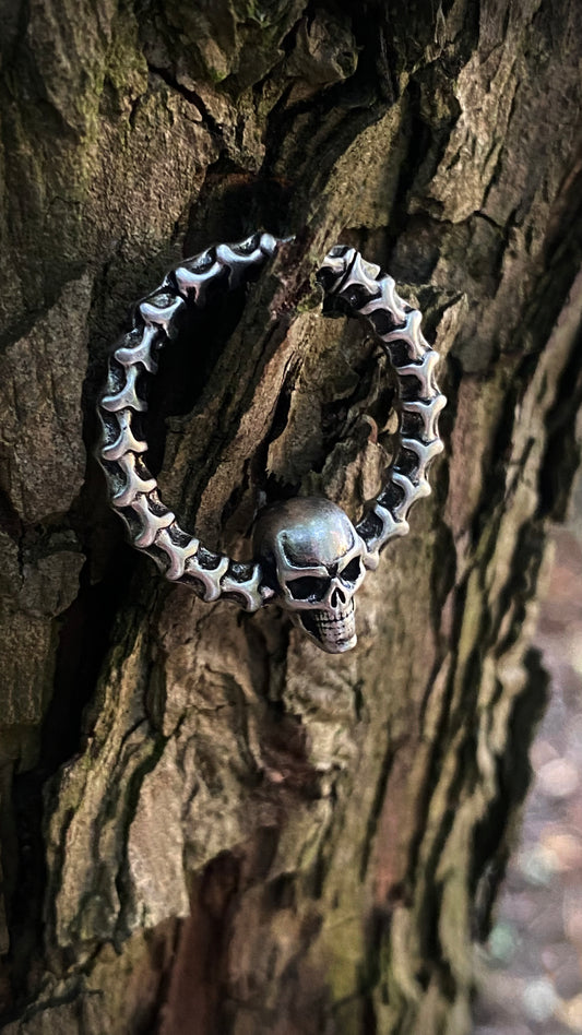 Skull Tunnel Weights | Stainless Steel | A pair