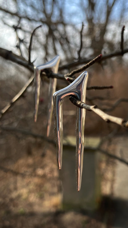 Wyvern Claw Ear Weights | Stainless Steel | A pair