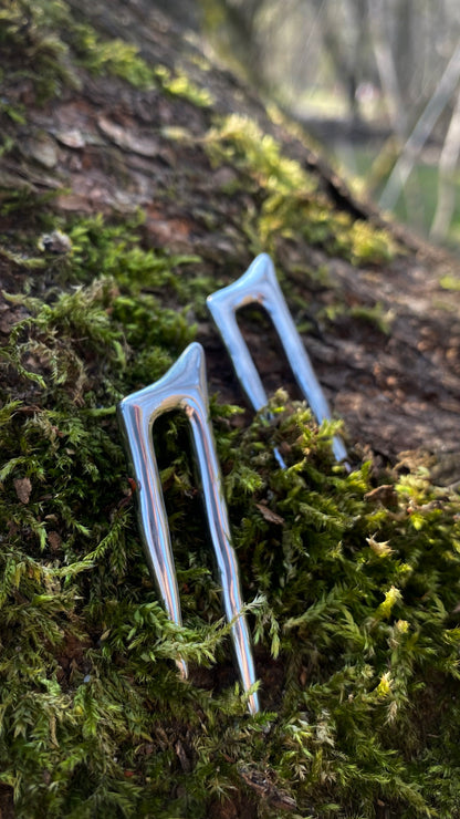 Wyvern Claw Ear Weights | Stainless Steel | A pair