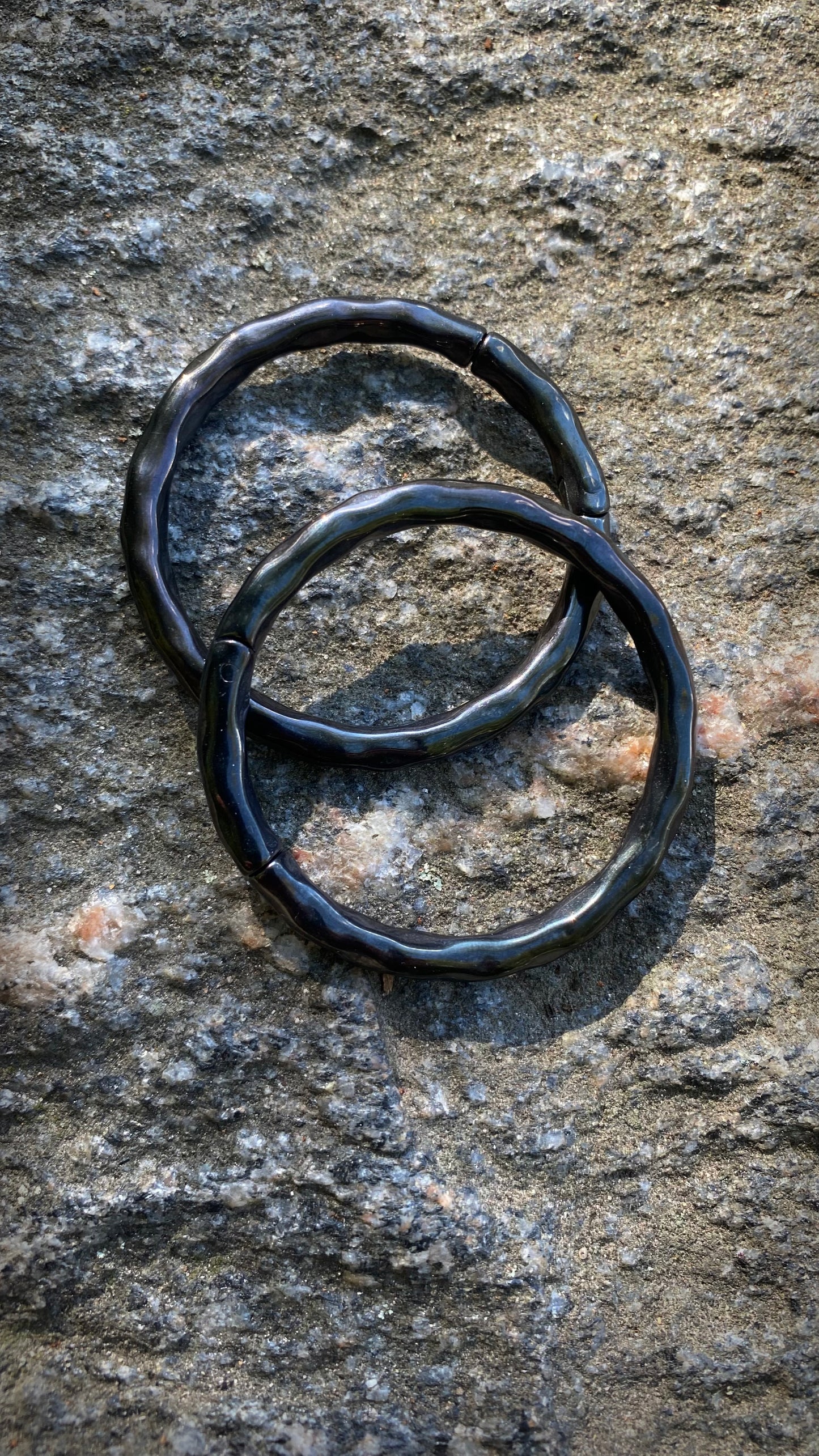 The Omni Hoops | Tunnels | Stainless Steel, A Pair
