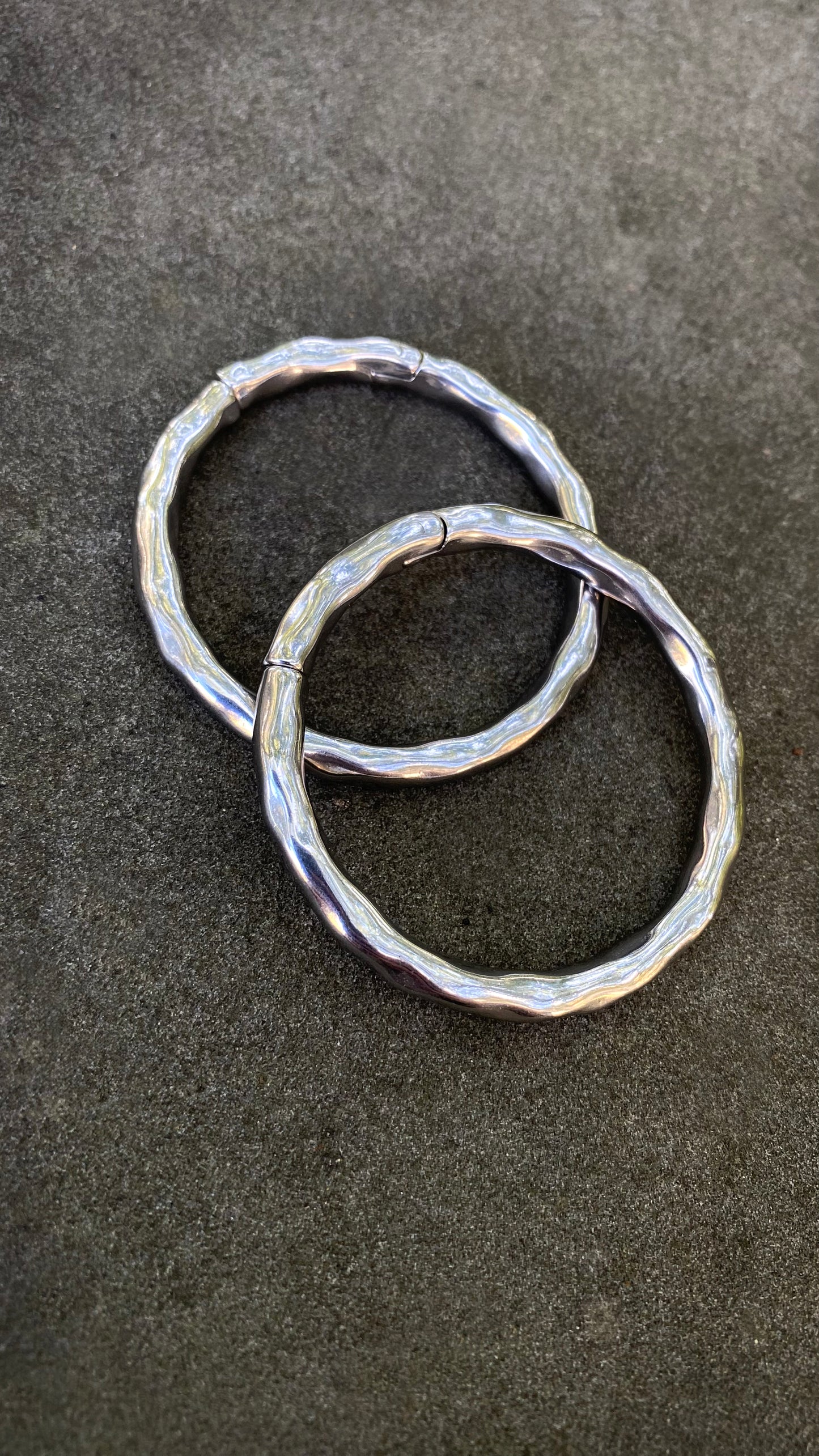 The Omni Hoops | Tunnels | Stainless Steel, A Pair