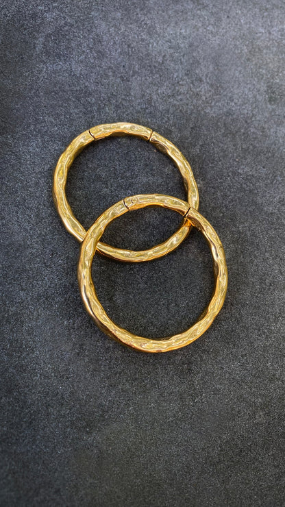 The Omni Hoops | Tunnels | Stainless Steel, A Pair