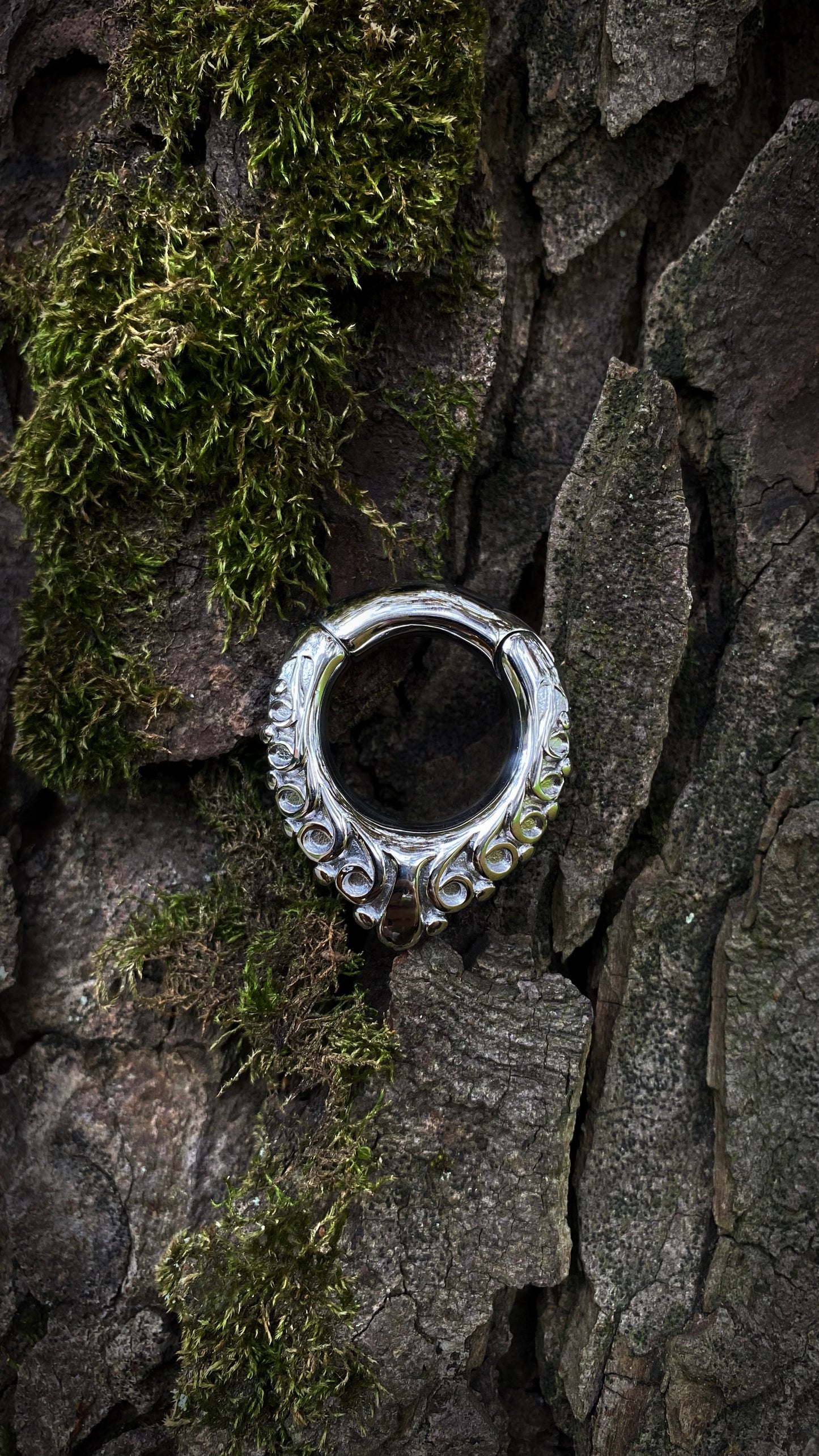 Mystic Teardrop Ear Weights |Stainless Steel, A pair