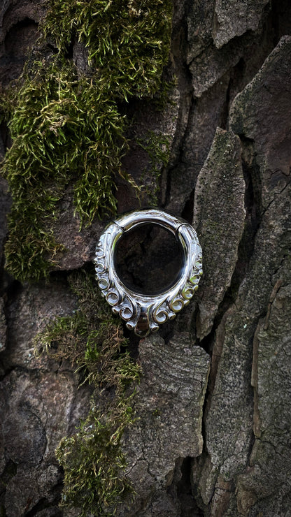 Mystic Teardrop Ear Weights |Stainless Steel, A pair