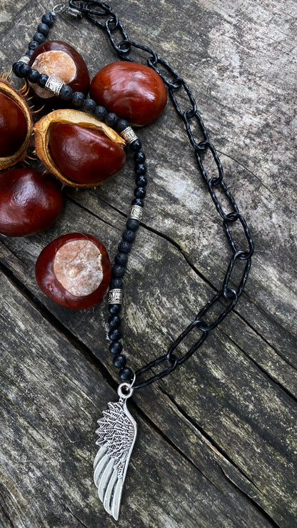 Wing of the Fallen Necklace