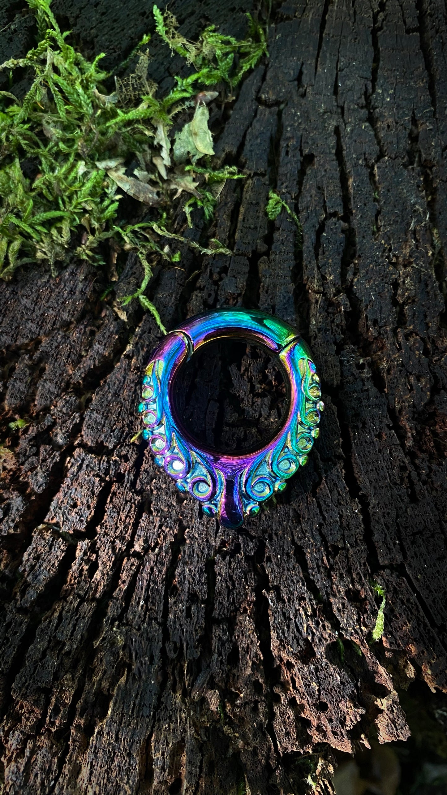 Mystic Teardrop Ear Weights |Stainless Steel, A pair