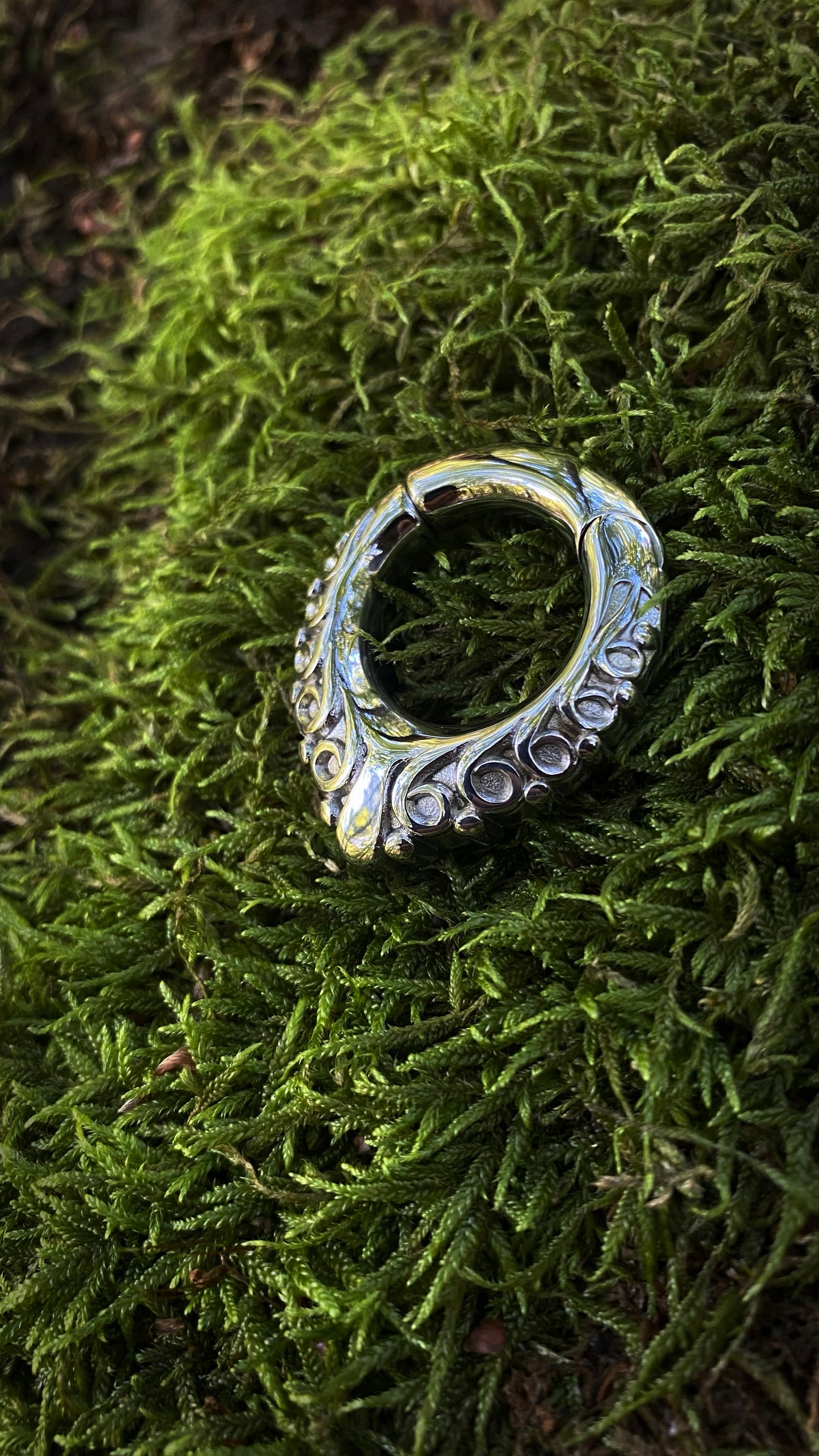Mystic Teardrop Ear Weights |Stainless Steel, A pair