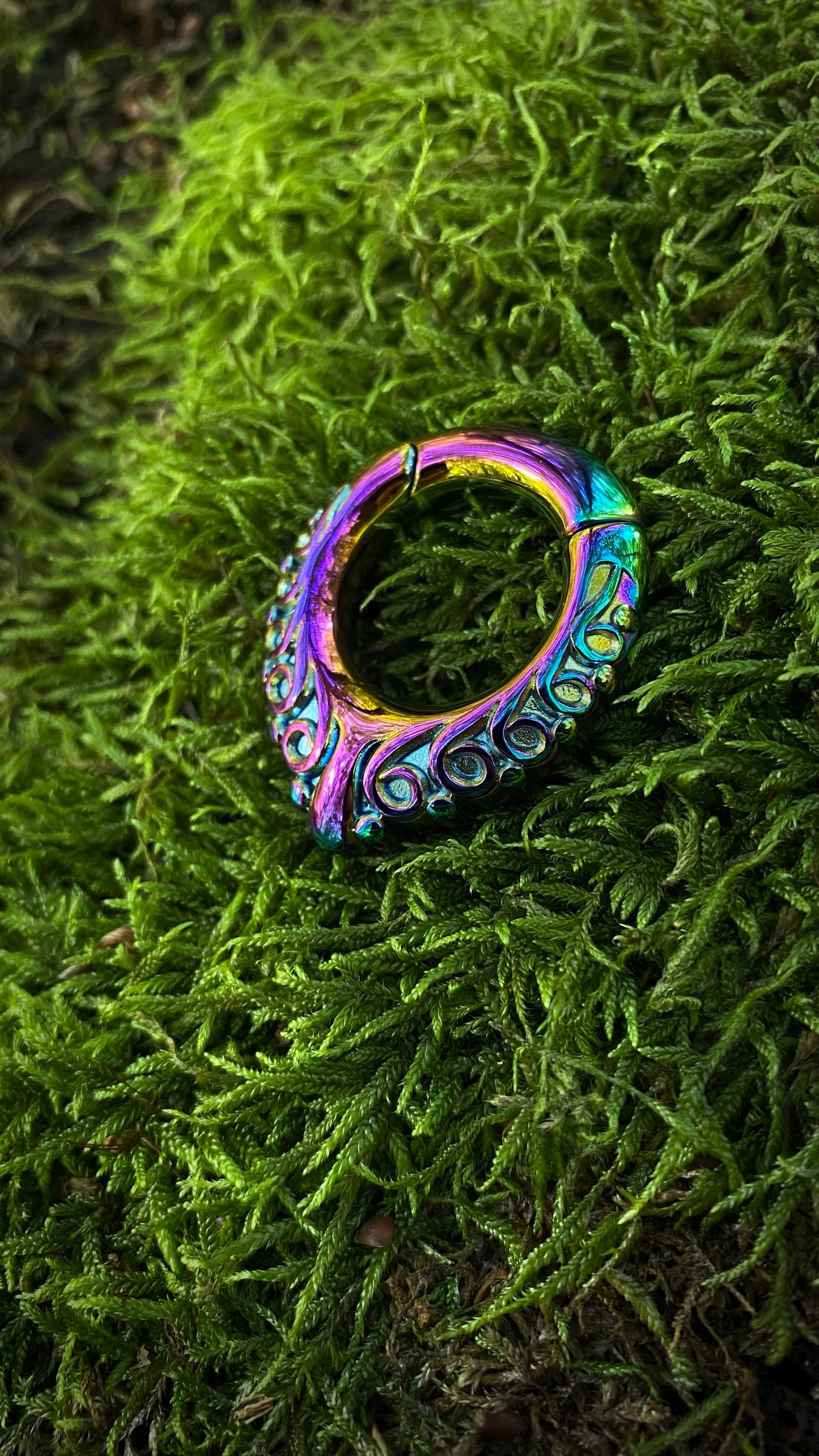 Mystic Teardrop Ear Weights |Stainless Steel, A pair