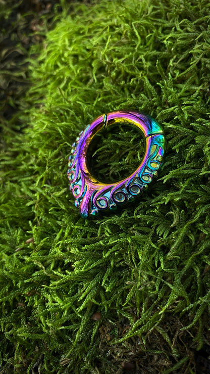 Mystic Teardrop Ear Weights |Stainless Steel, A pair