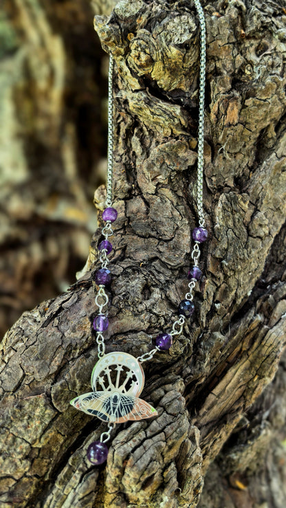 Lunar Moth Necklace