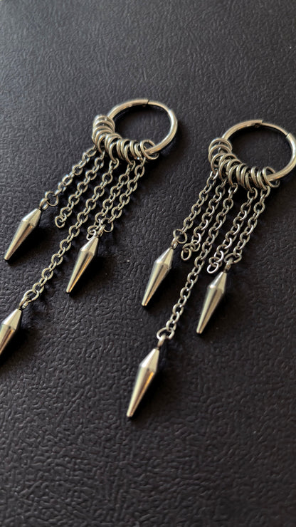 Spike Cascade Earrings