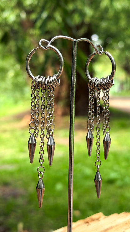 Spike Cascade Earrings