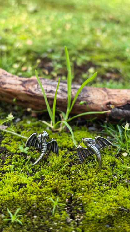 Tiny Dragon Earrings