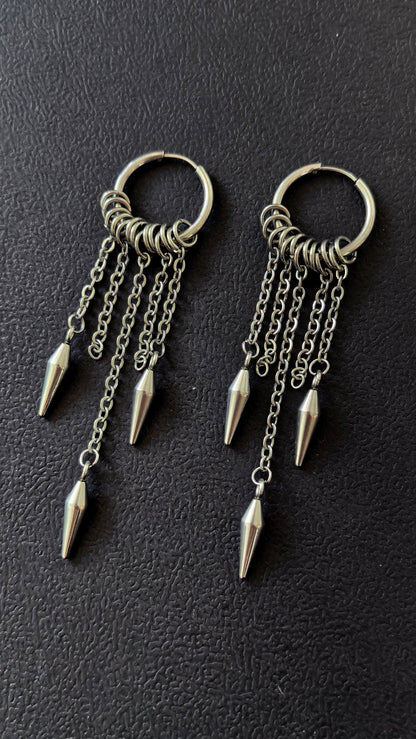 Spike Cascade Earrings