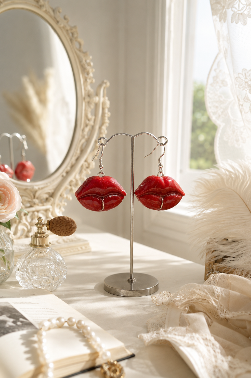 Juicy Red Lips