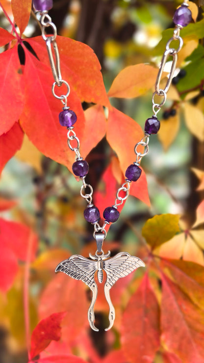 Enchanted Butterfly Necklace Iris