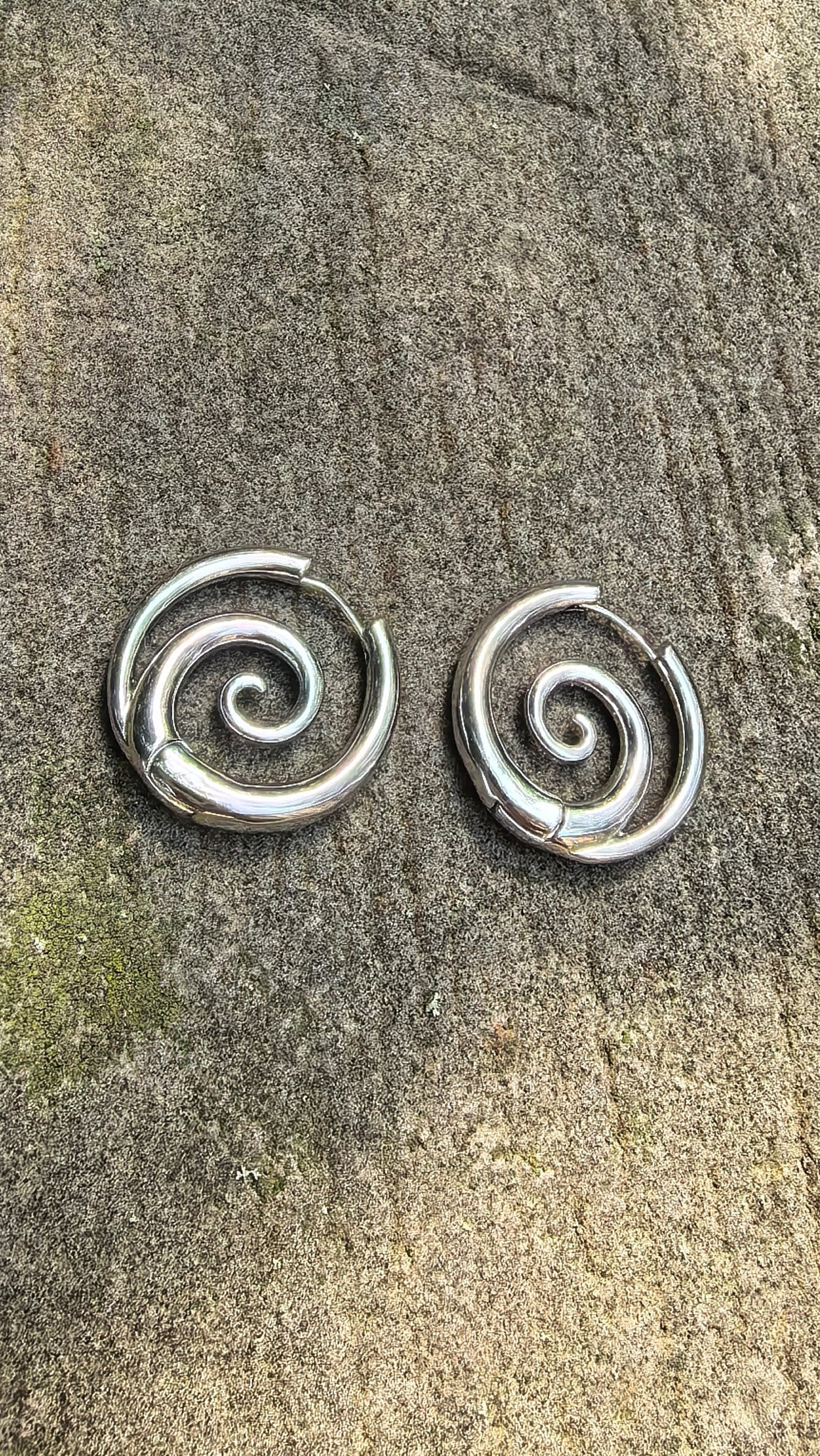 Ancient Spiral Earrings
