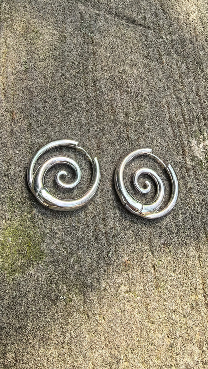 Ancient Spiral Earrings
