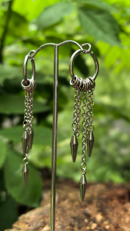 Spike Cascade Earrings