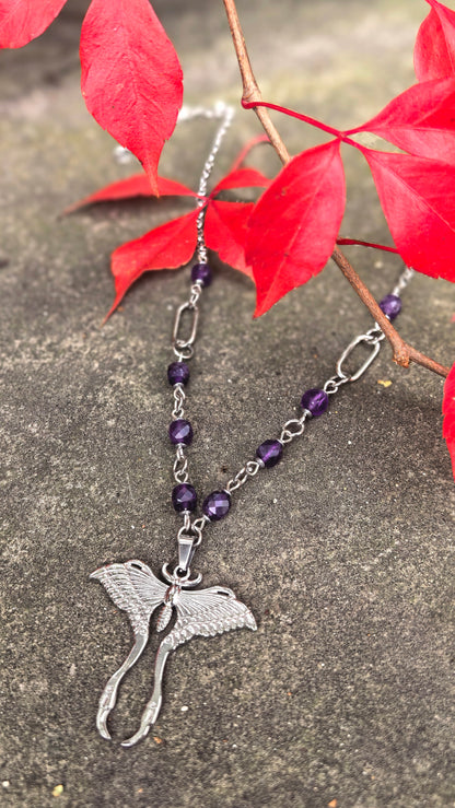 Enchanted Butterfly Necklace Iris