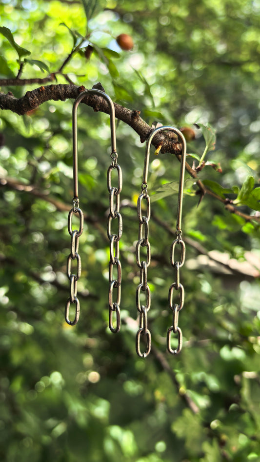 Double Chain earrings