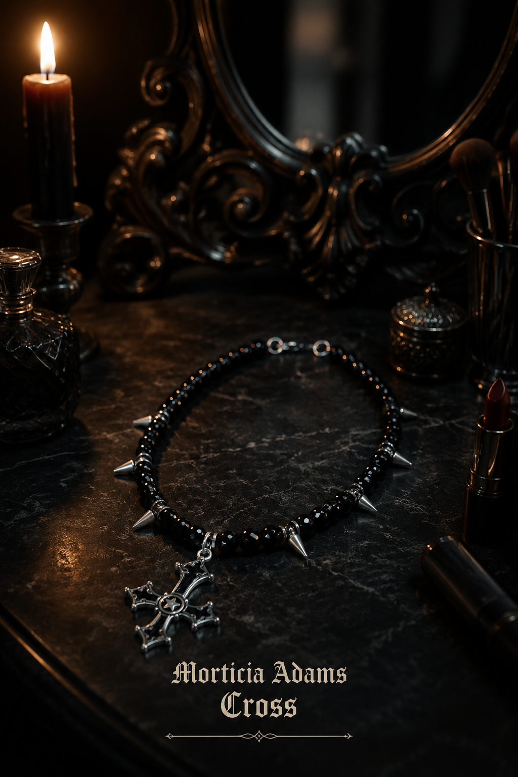 Morticia Adams' Cross