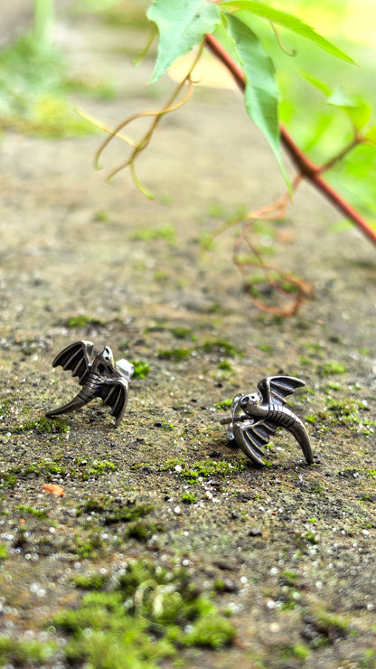 Tiny Dragon Earrings